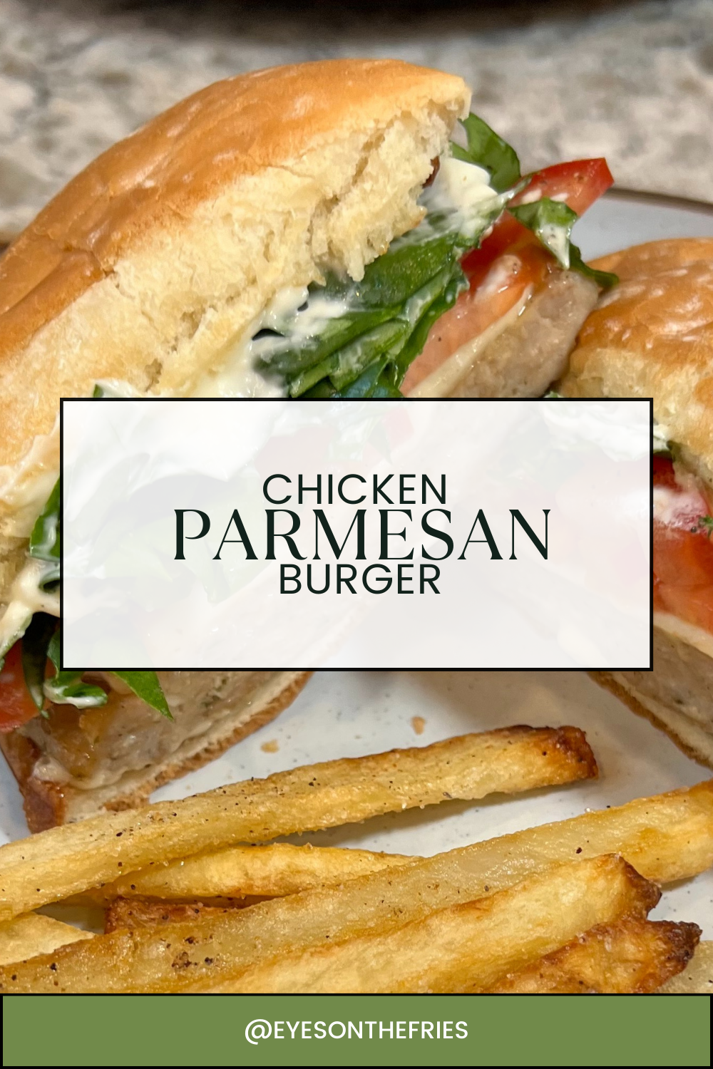 Chicken Parmesan Burger