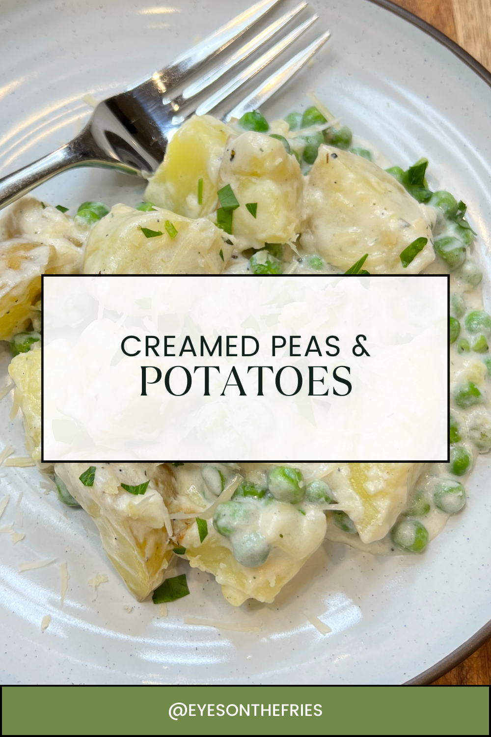 Creamed Peas and Potatoes