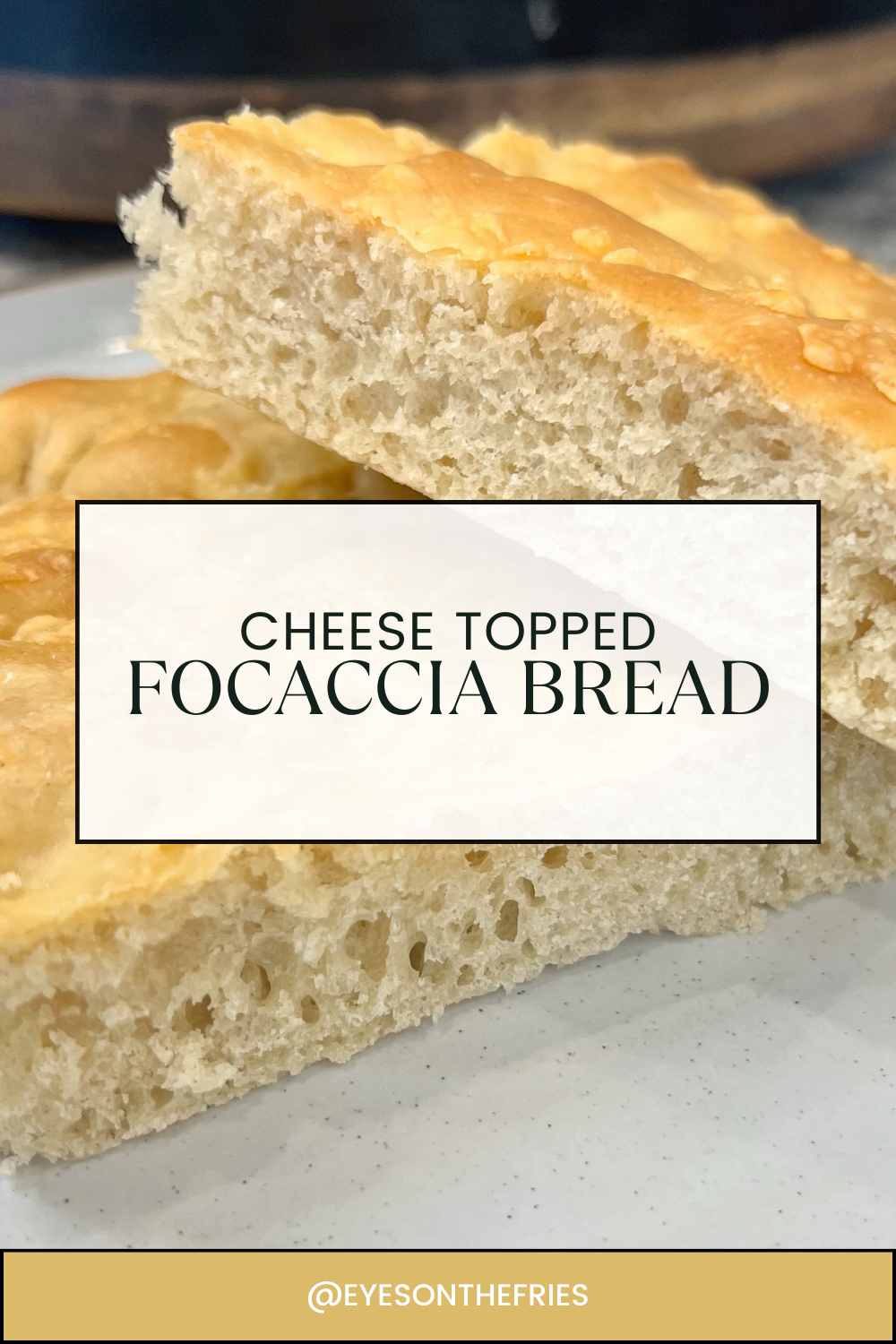 Cheese Topped Focaccia Bread