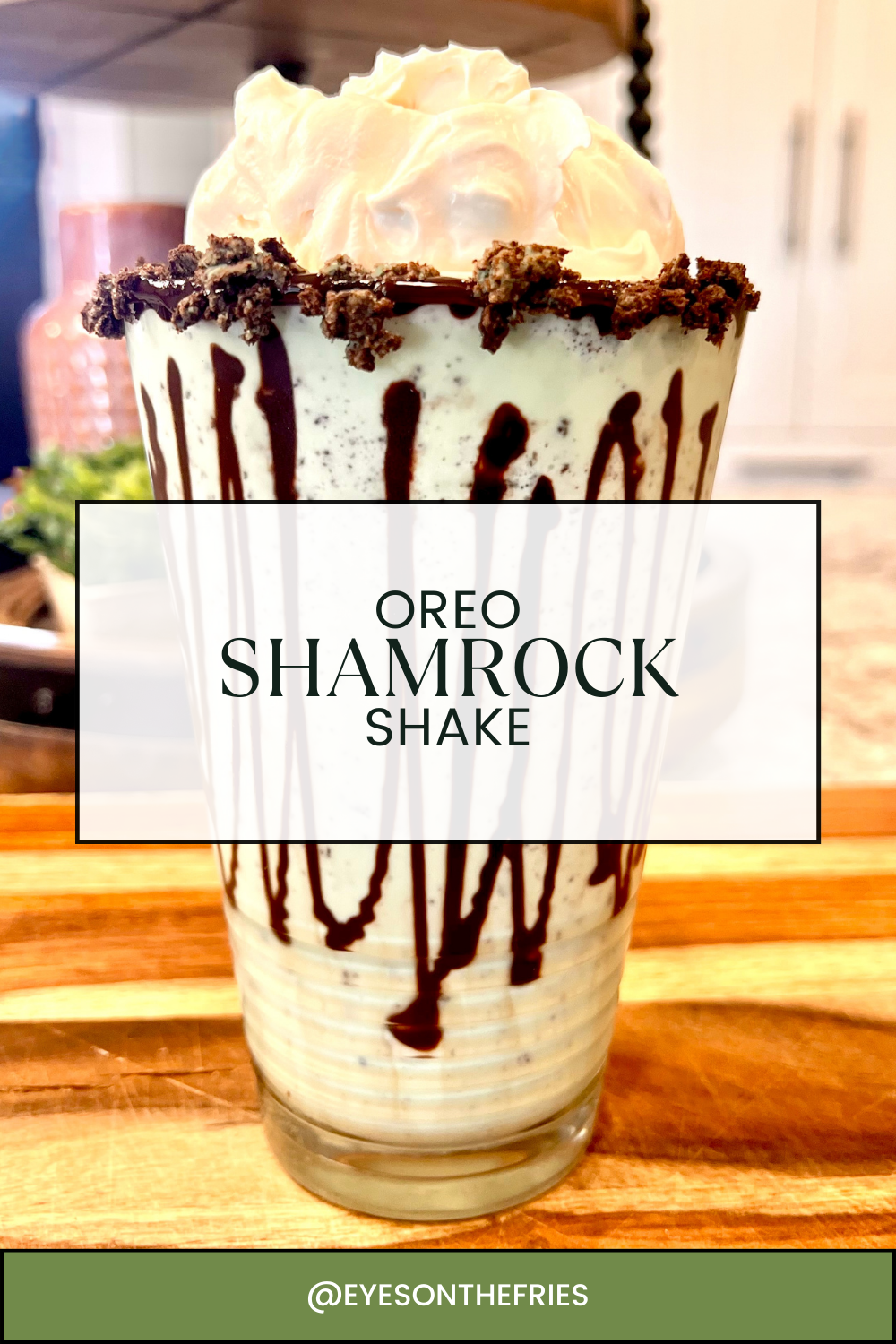 Oreo Shamrock Shake