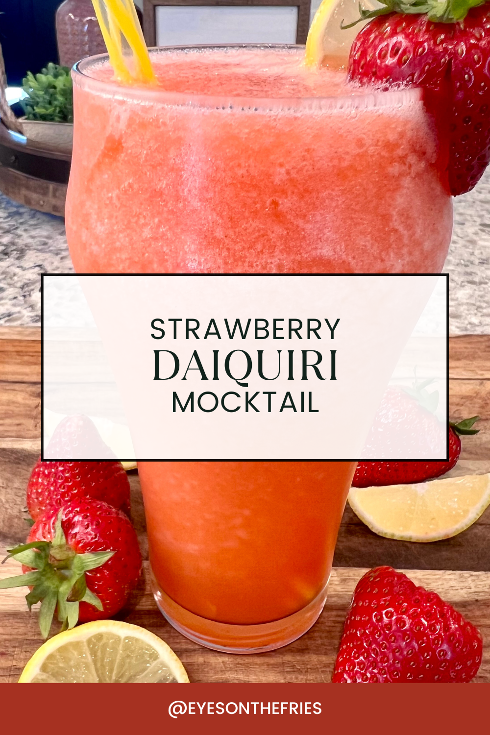 Strawberry Daiquiri Mocktail