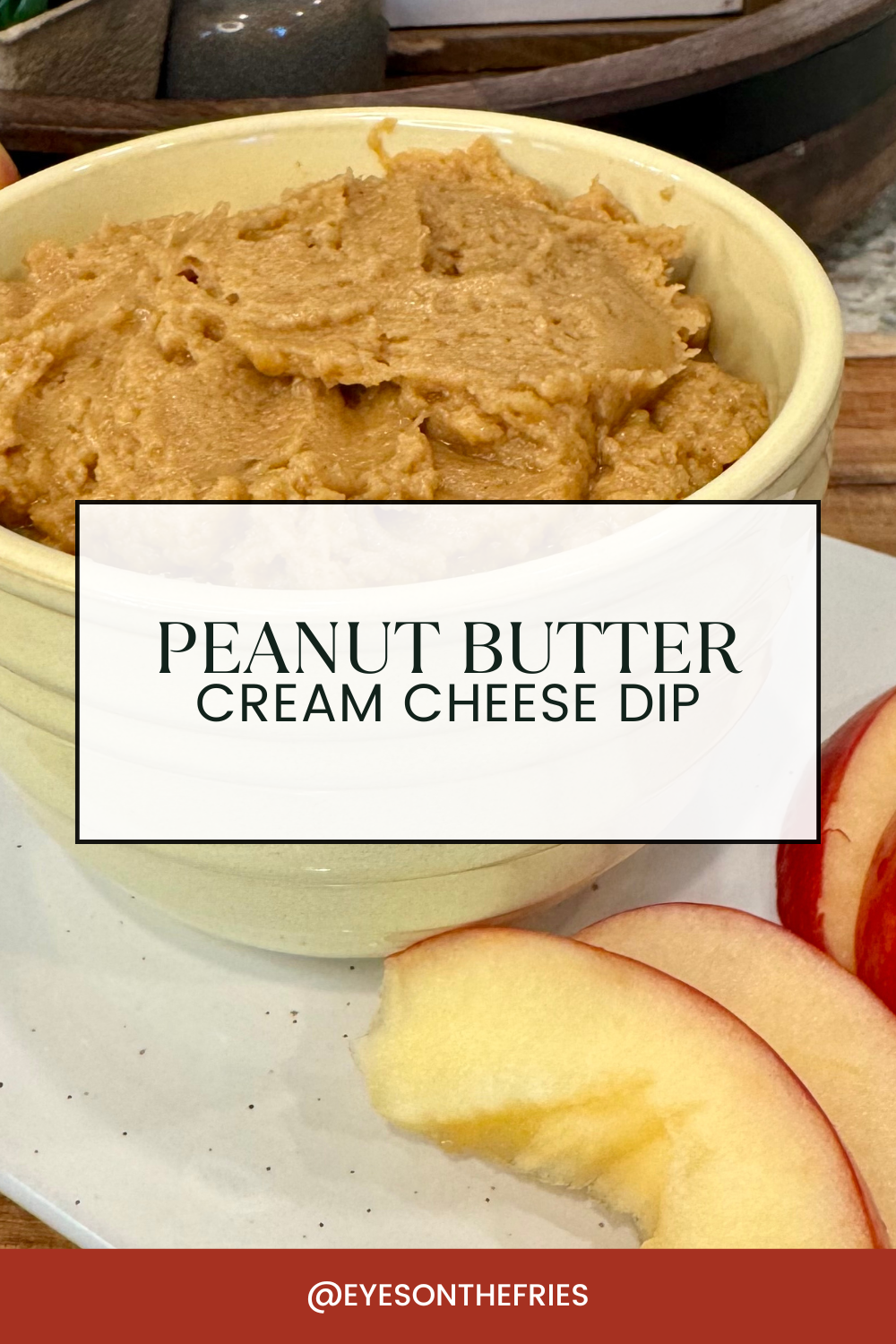 Peanut Butter Apple Dip