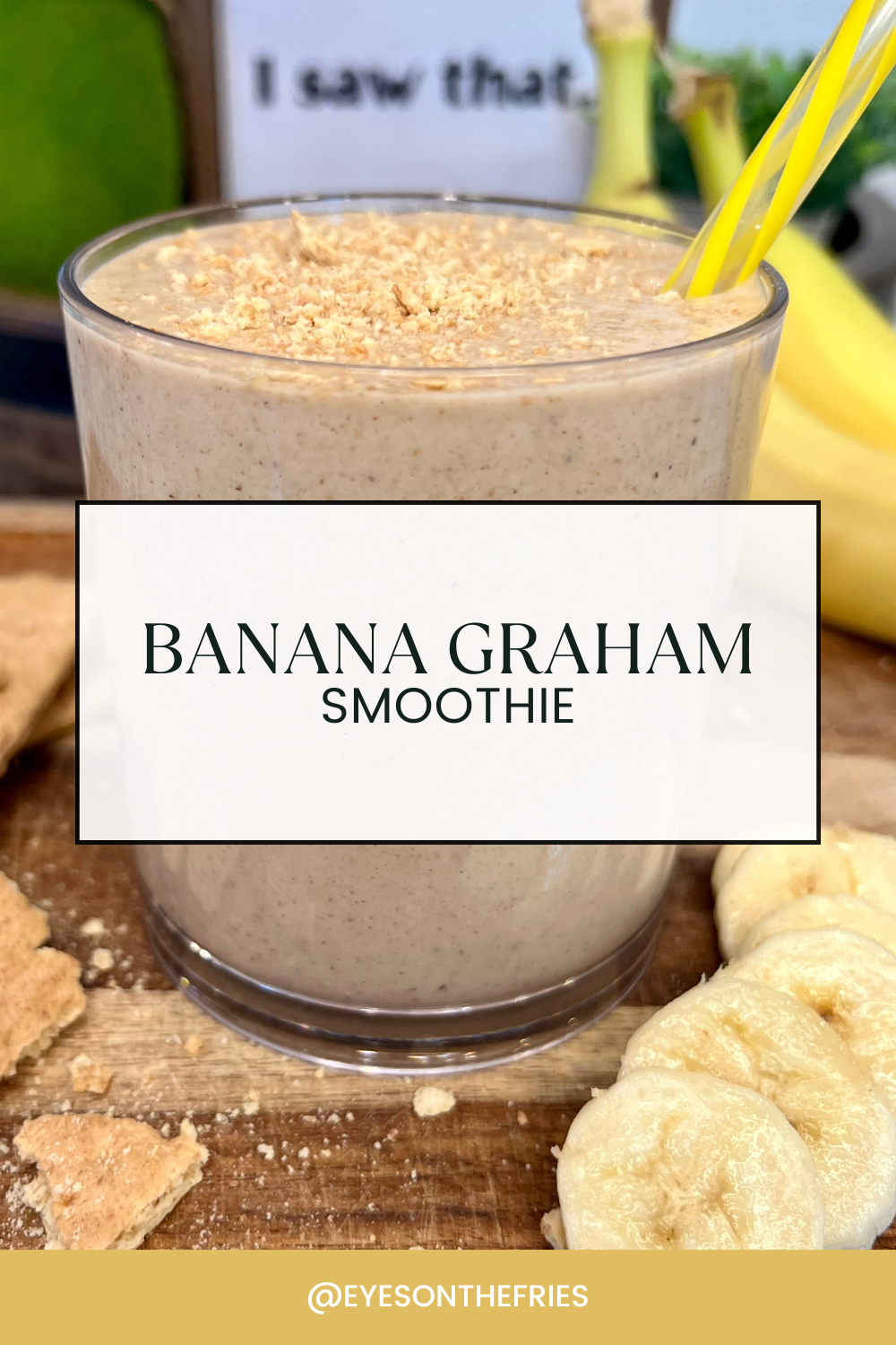 Banana Graham Smoothie