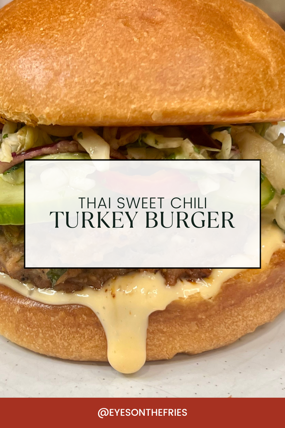 Thai Sweet Chili Turkey Burger